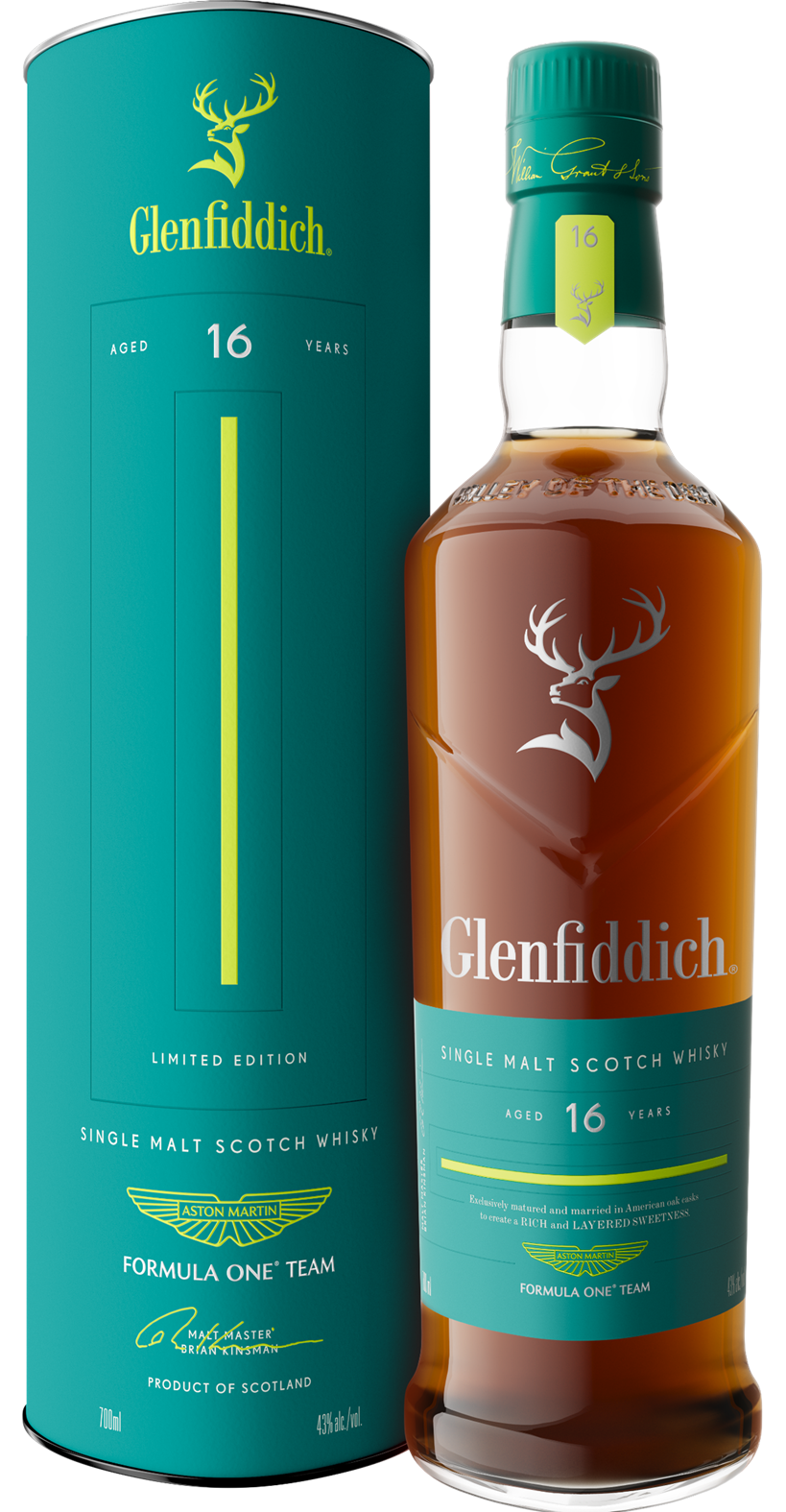 Glenfiddich 16 letá Aston Martin