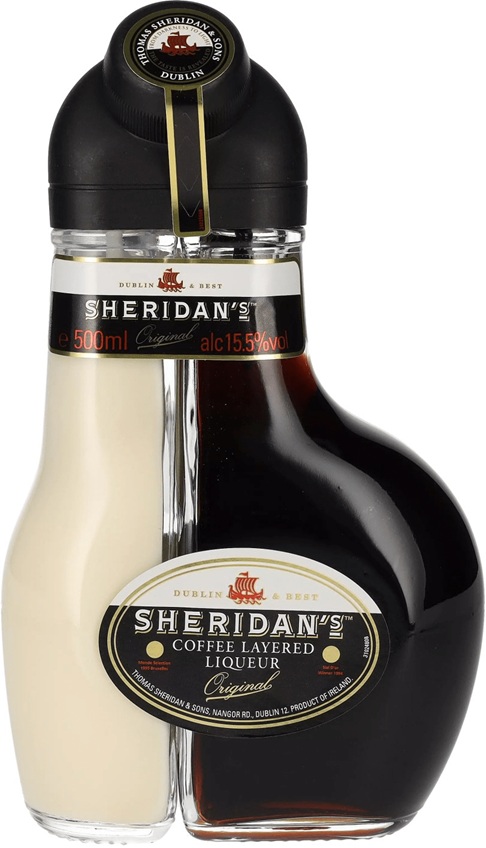 Sheridan's 0,5 l 15,5% (holá láhev)