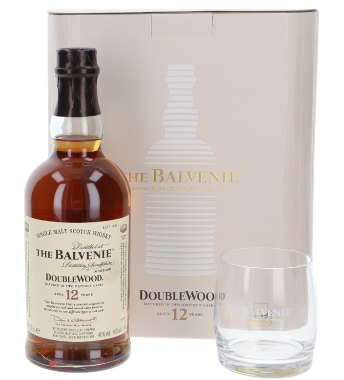 The Balvenie 12YO 40% 0.7L (dárkové balení s 1 sklenicí)
