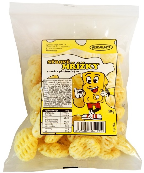 Sýrové Mřížky 50g