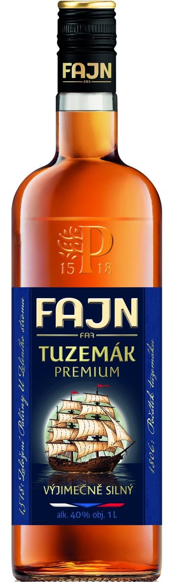 Fajn Tuzemák Premium 40% 1l (holá láhev)