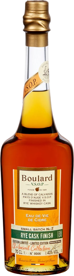 Boulard Calvados VSOP Rye Cask 40% 0,7l (holá láhev)