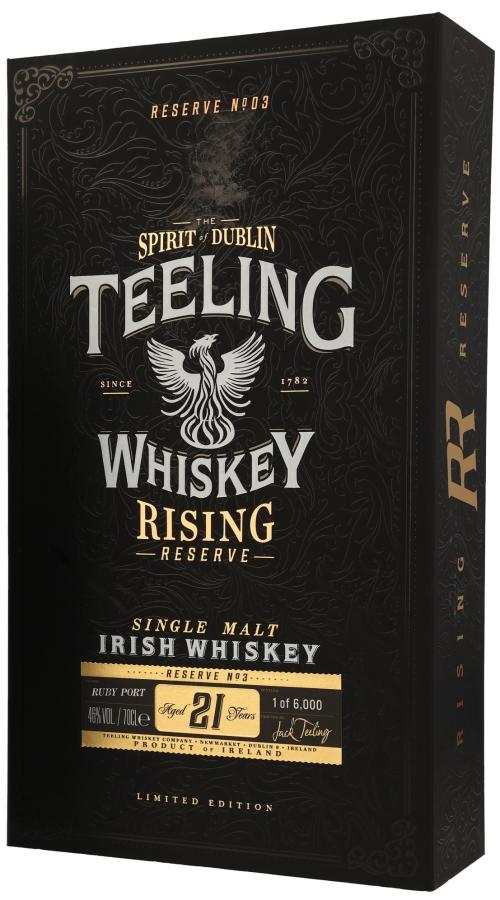 Teeling 21yo Rising Reserve no.3 46% 0,7l (kazeta)