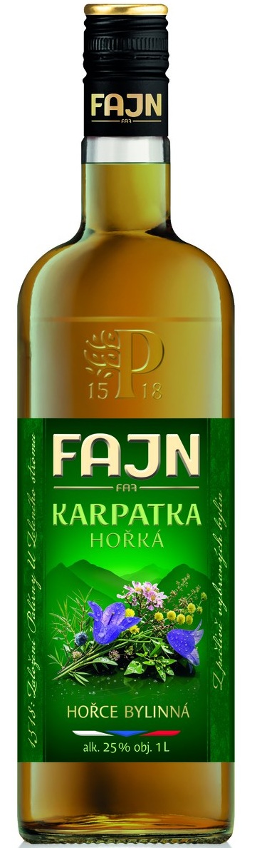 Granette Starorežná Distilleries a.s. Fajn Karpatka 25% 1l
