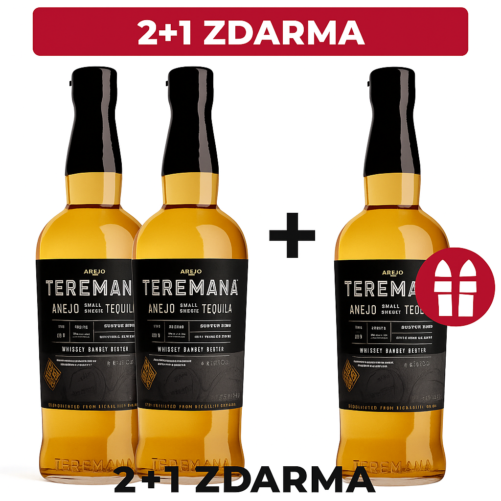 Teremana Anejo 2+1 zdarma (set)