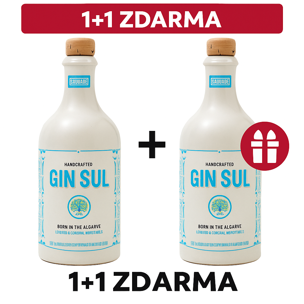 Gin Sul 43% 0,5l 1+1 zdarma