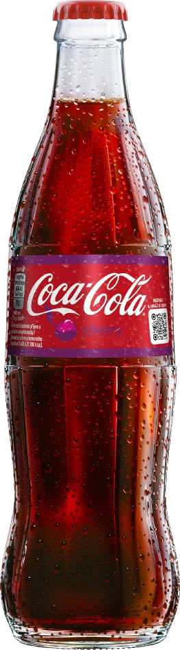 Coca Cola Cherry sklo 0,33l