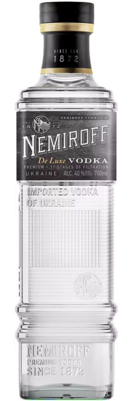 Nemiroff De Luxe 40% 1,75l (holá láhev)