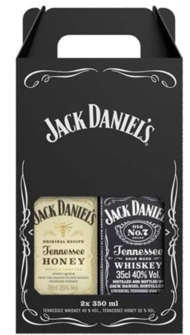 ack Daniels Duopack 37,5% 2x0,35l (karton)