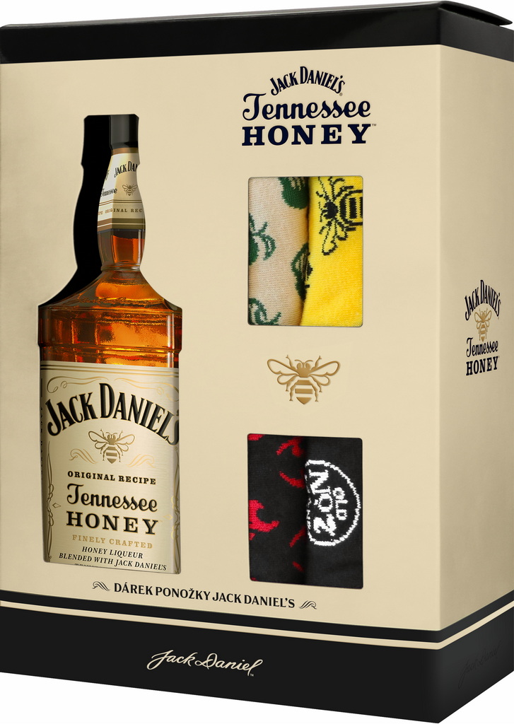 Jack Daniel's Honey 4x ponožky