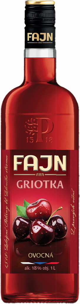 Fajn Griotka 18% 1l (holá láhev)