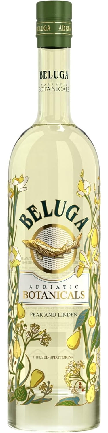 Beluga Adriatic Botanicals Pear and Linden 30% 0,7l (holá láhev)