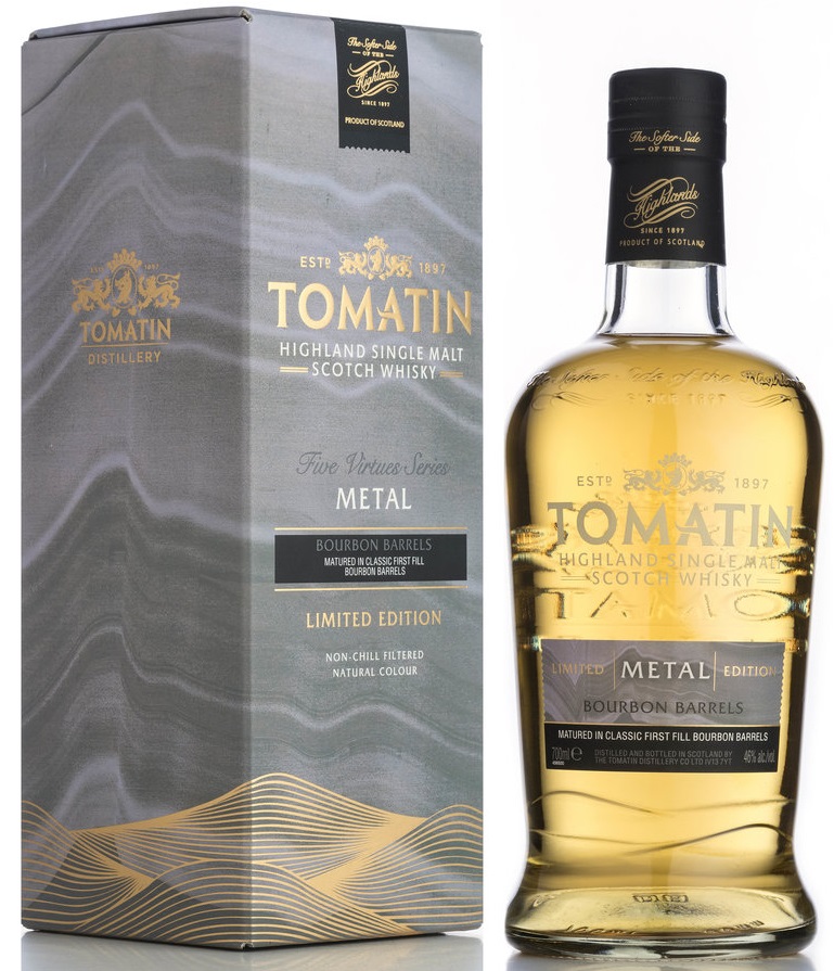 Tomatin Five Virtues Metal 0,7l 46% GB L.E. / Rok lahvování 2017