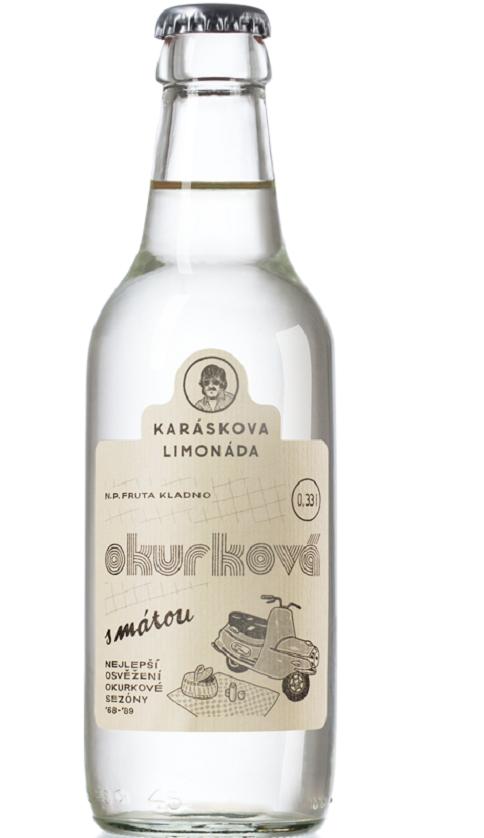 Karáskova Limonáda Okurková 0,33l