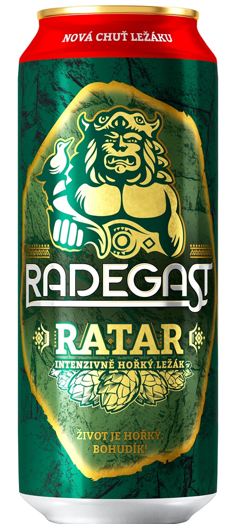 Radegast Ratar plech 0,5l