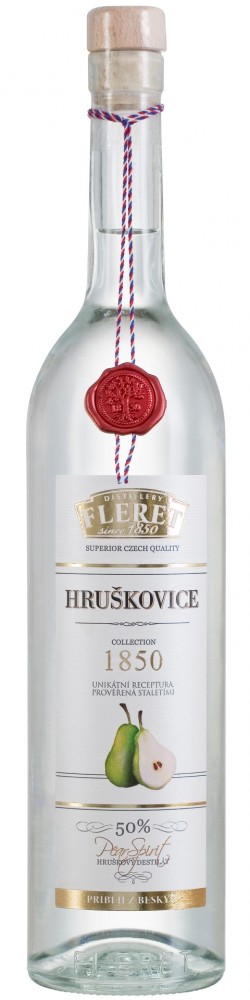Fleret Collection 1850 Hruškovice 50% 0,7 l (holá láhev)
