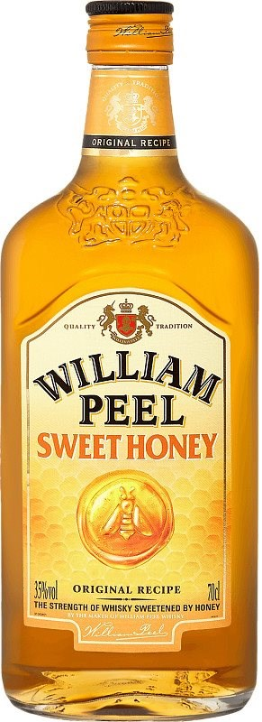 William Peel Honey 35% 0,7l (holá láhev)
