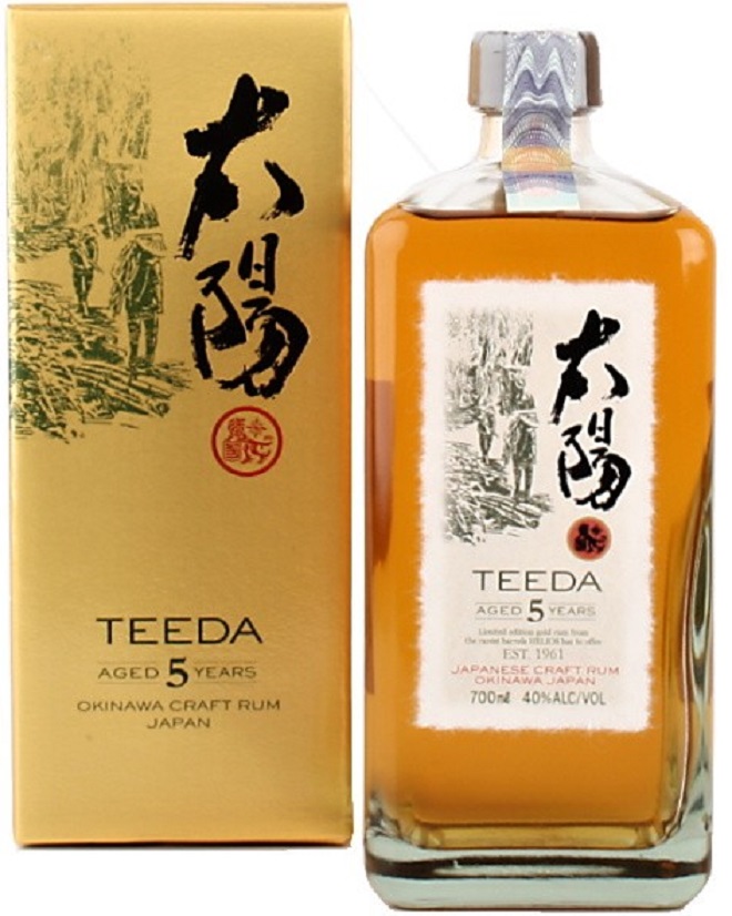 Teeda 5 YO, japanese rum, 40%, 0,7l