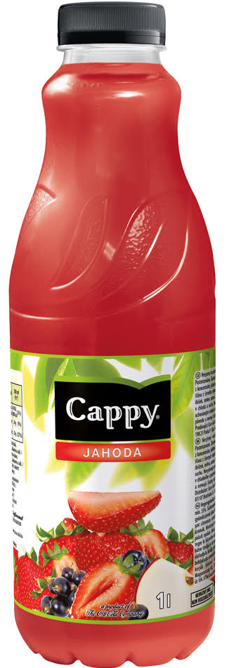 Coca-Cola Česká Republika, s.r.o. Cappy Jahoda 35% 1l