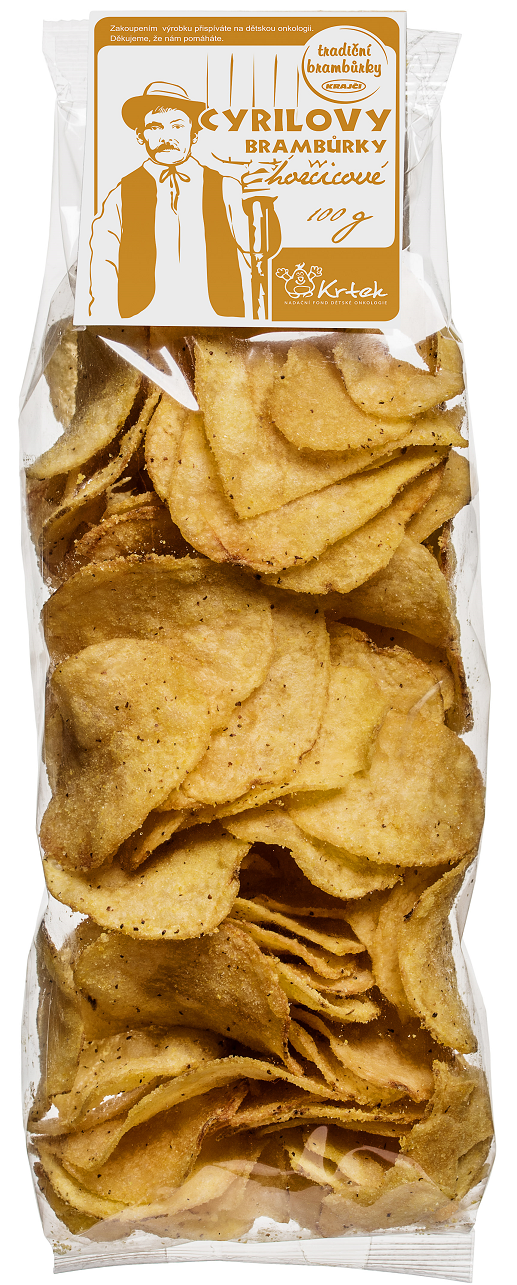 Cyrilovy Brambůrky Hořčičné 100g