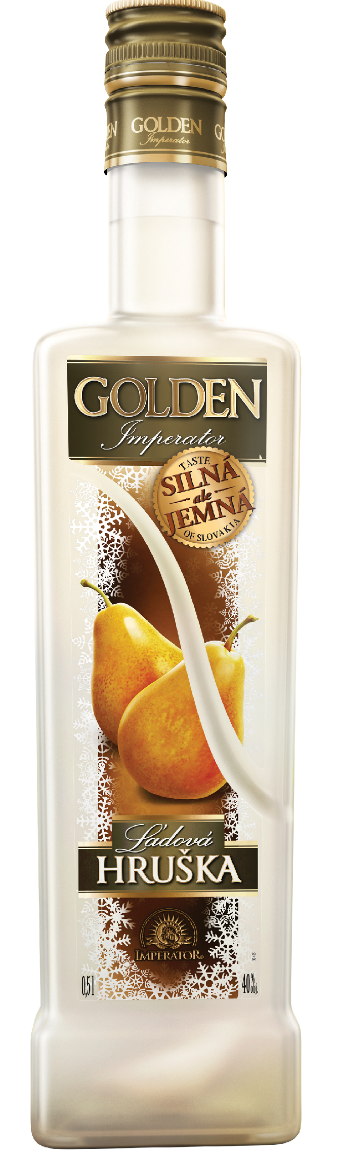 Golden Ľadová Hruška 38% 0,5l (holá láhev)