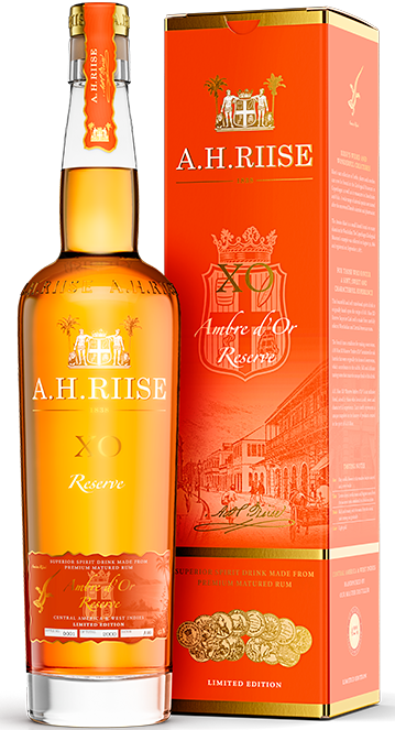 A. H. Riise XO Ambre d`Or Reserve 42% 0,7 l (holá láhev)
