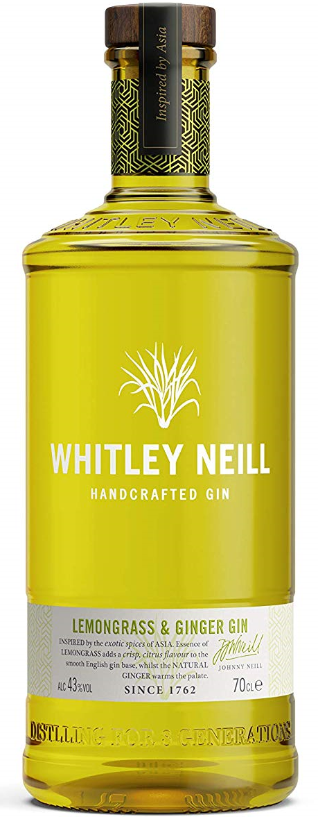 Whitley Neill Lemongrass & Ginger Gin 0,7l 41,3%