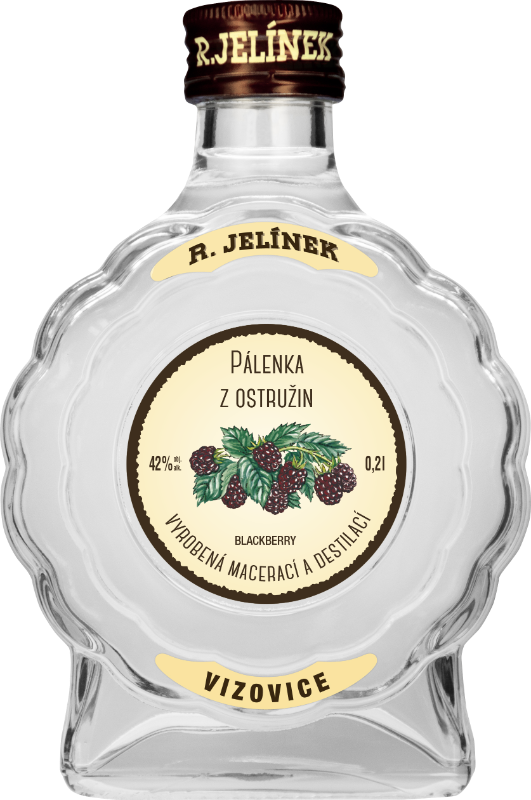 Pálenka z Ostružin 42% 0,2l (karton)