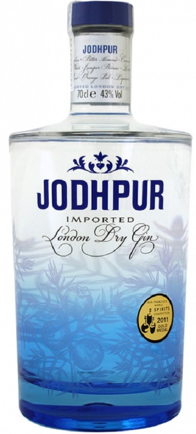 Gin Jodhpur 43% 0,7l (holá láhev)