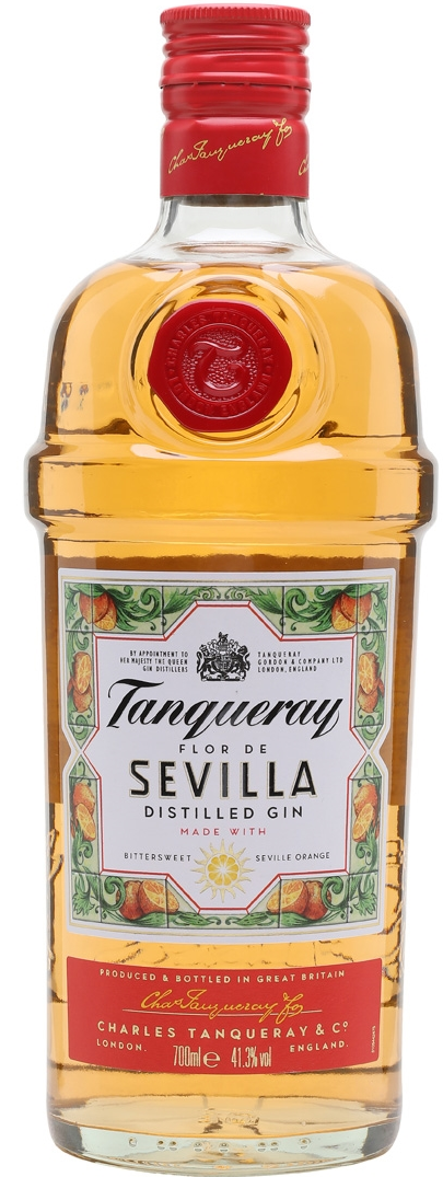 Gin Tanqueray Flor de Sevilla 41,3% 0,7l (holá láhev)