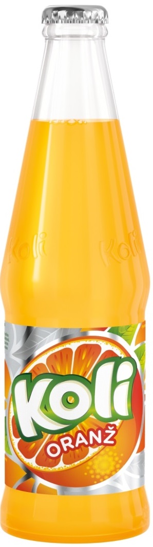 Koli Oranž sklo 0,33l