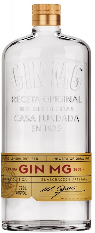 Gin MG London Dry 40% 0,7l (holá láhev)