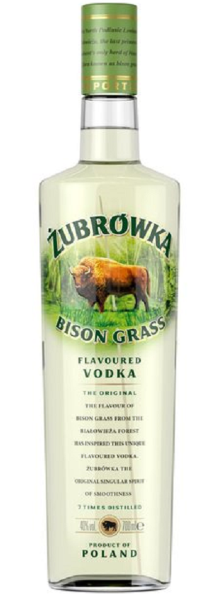 VOD.ZUBROWKA BISON GRASS 37% 1l (holá láhev)