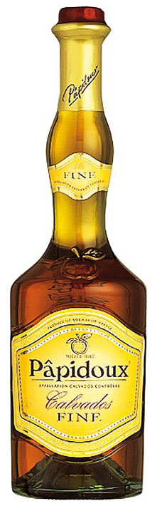 Calvados Papidoux Fine 0,7l 40% (holá láhev)