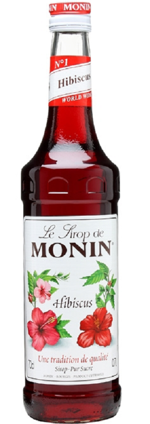 Monin Hibiscus - Ibišek 0,7l