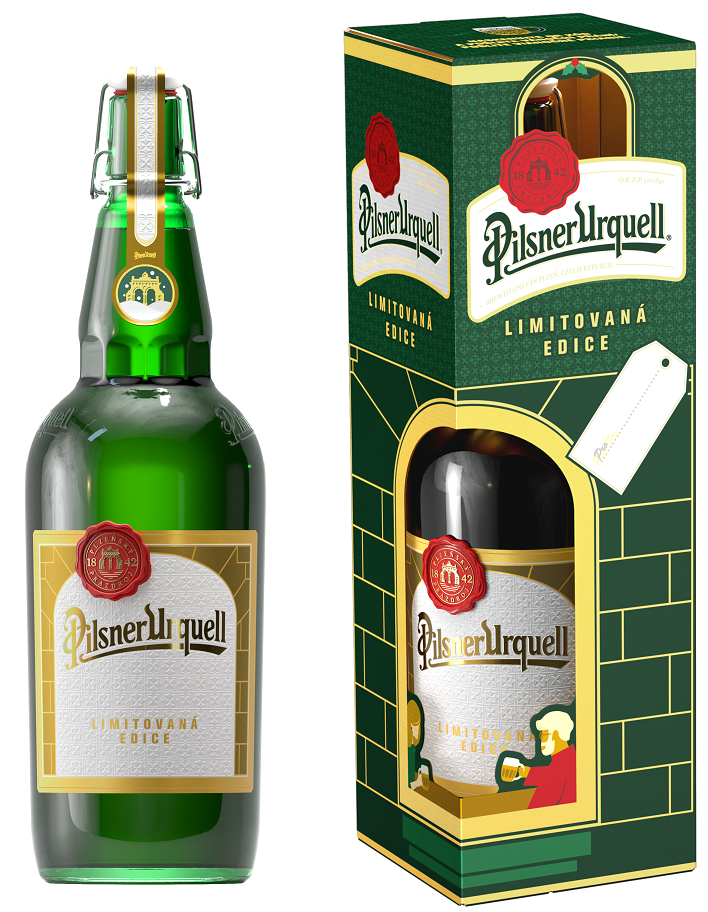 Pilsner Urquell Retro lahev 1 l