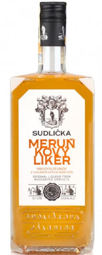Meruňkový likér 0,7l 37,5% Sudlička