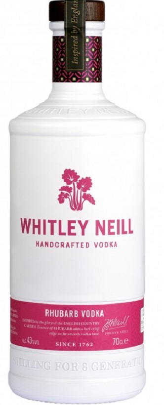 Whitley Neill Rhubarb Vodka 43% 0,7 l (holá láhev)