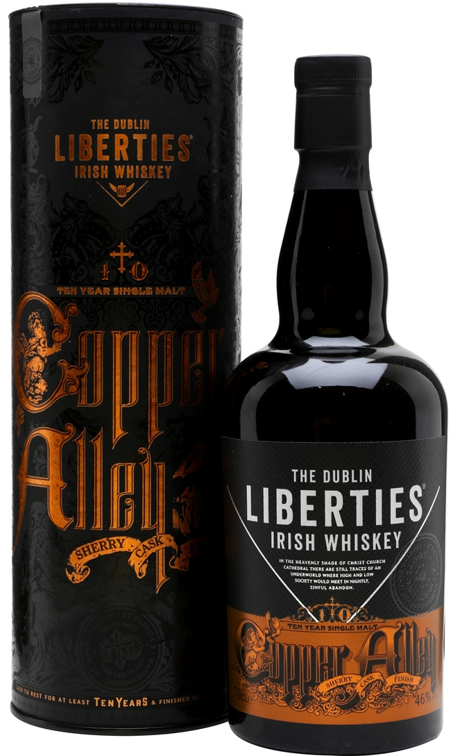 The Dublin Liberties Copper Alley 46% 0,7l (tuba)