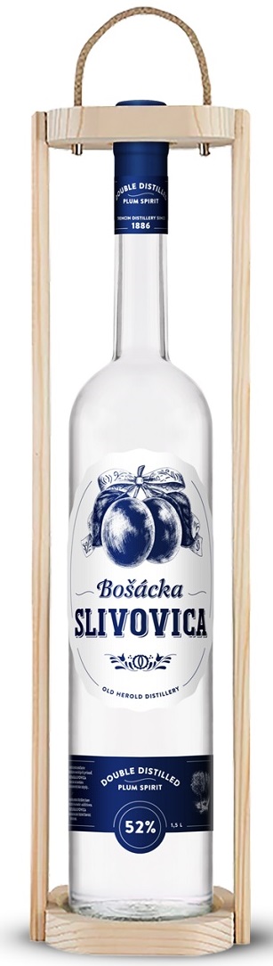 Bošácka Slivovica 52% 1,5l (kazeta)