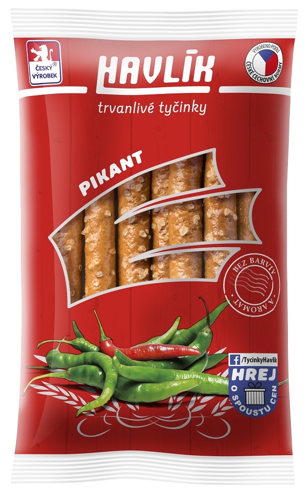 Tyčinky Pikant Havlík 90g
