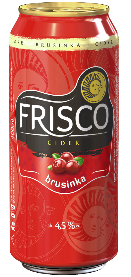 Frisco Brusinka 4,5% 0,33l plech