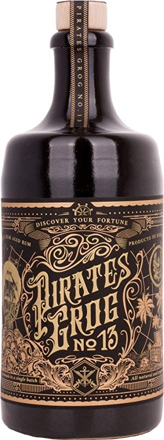 Pirates Grog No.13 40% 0,7l (holá láhev)