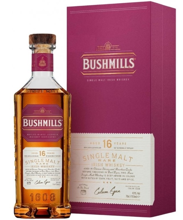 Bushmills 16 Y.O. Single Malt 40,0% 0,7 l