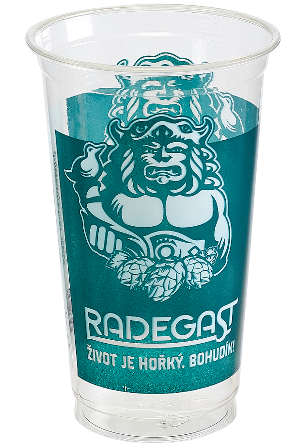 Plastový Kelímek RADEGAST 50x0,5l