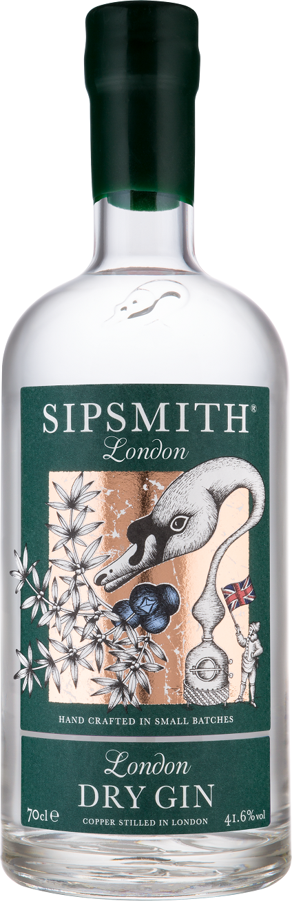 Sipsmith London Dry Gin 41,6% 0,7l (holá láhev)