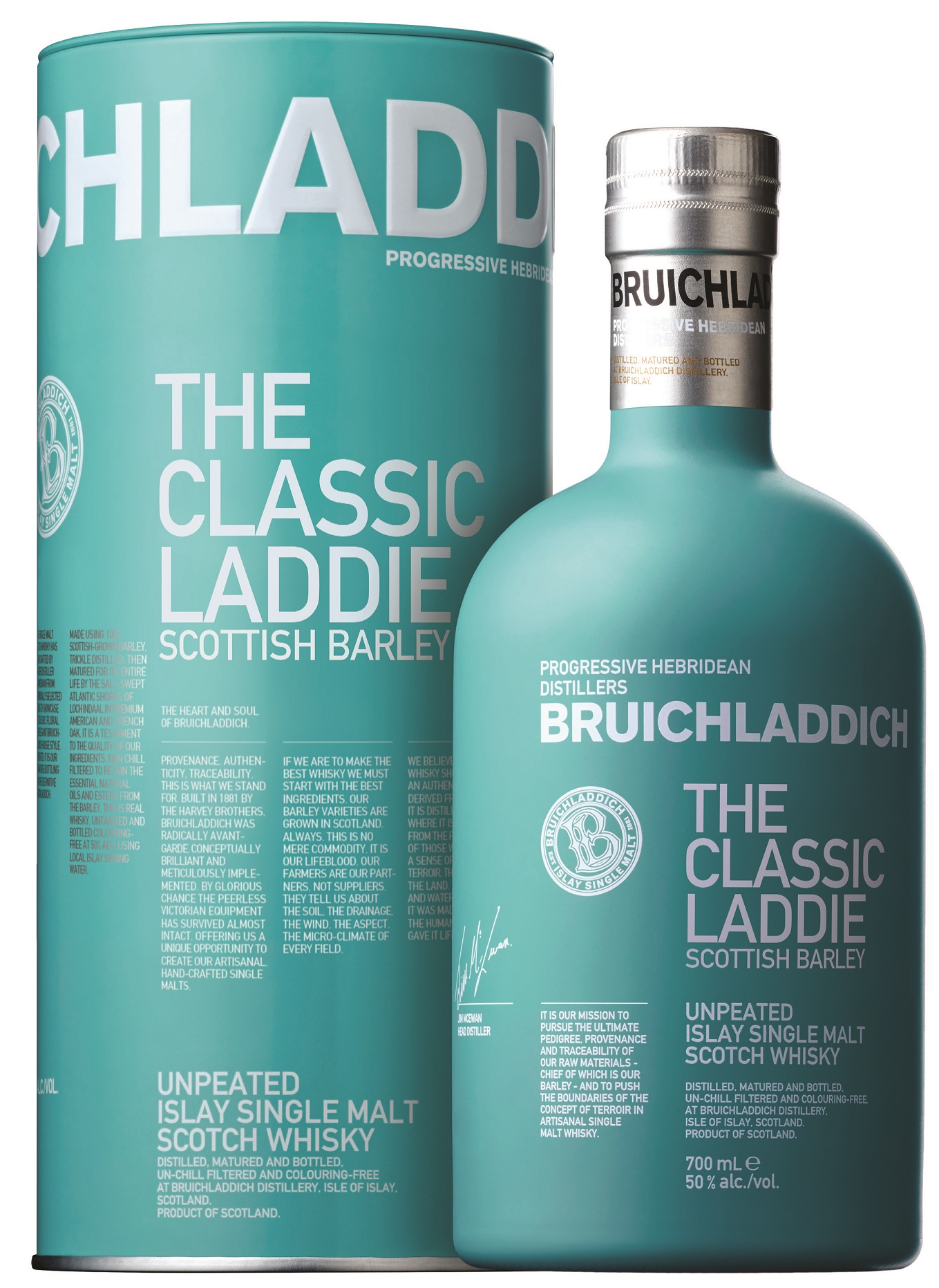 BRUICHLADDICH CLASSIC LADDIE 50% 0,7l (tuba)