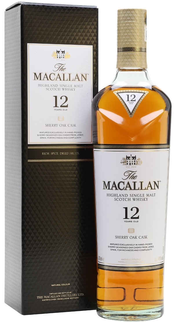 Macallan 12 letá Sherry Oak Cask