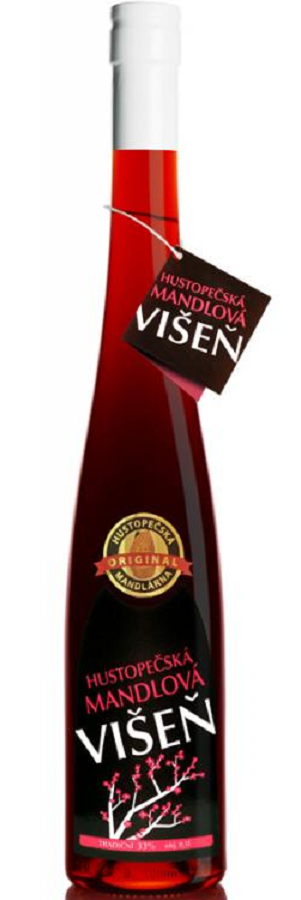Hustopečská mandlárna Hustopečská mandlová višeň 33% 0,5l