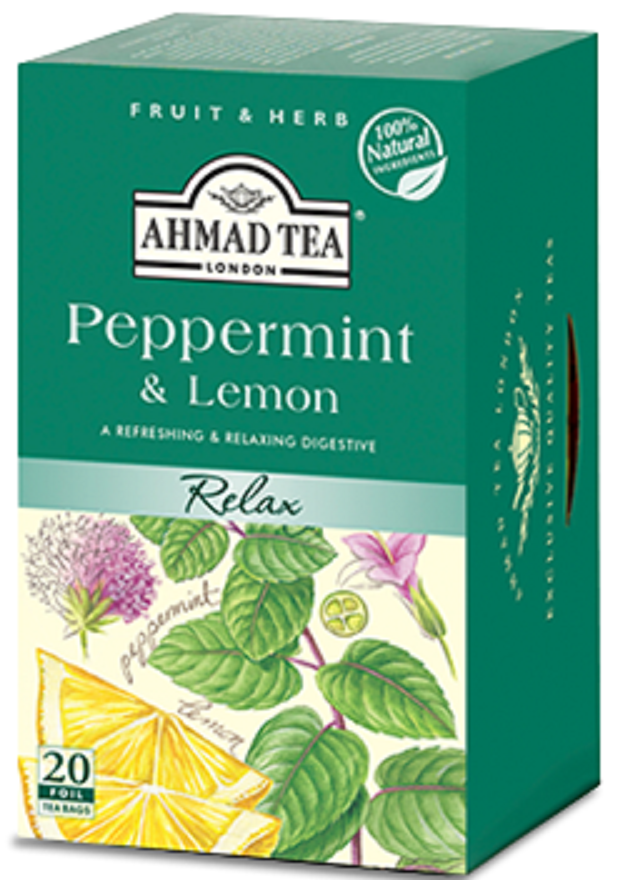 Al-Namura, spol. s r. o. Ahmad Tea Peppermint & Lemon